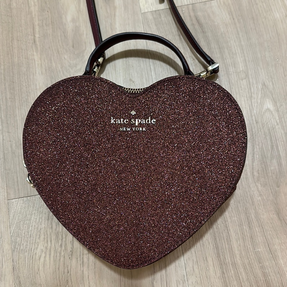 Kate Spade Glitter Love Shack Crossbody Bag